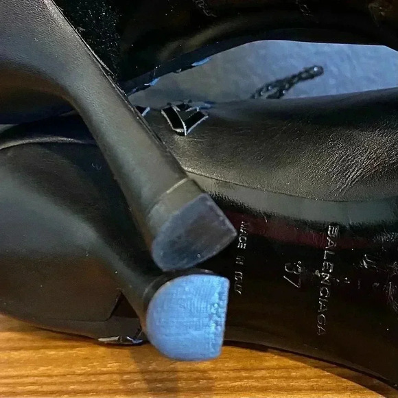 Balenciaga Ankle Booties High Heel Lace Up Heels Designer Luxury Party - Picture 15 of 16